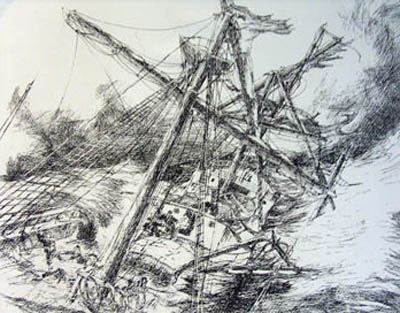 Dessin naufrage